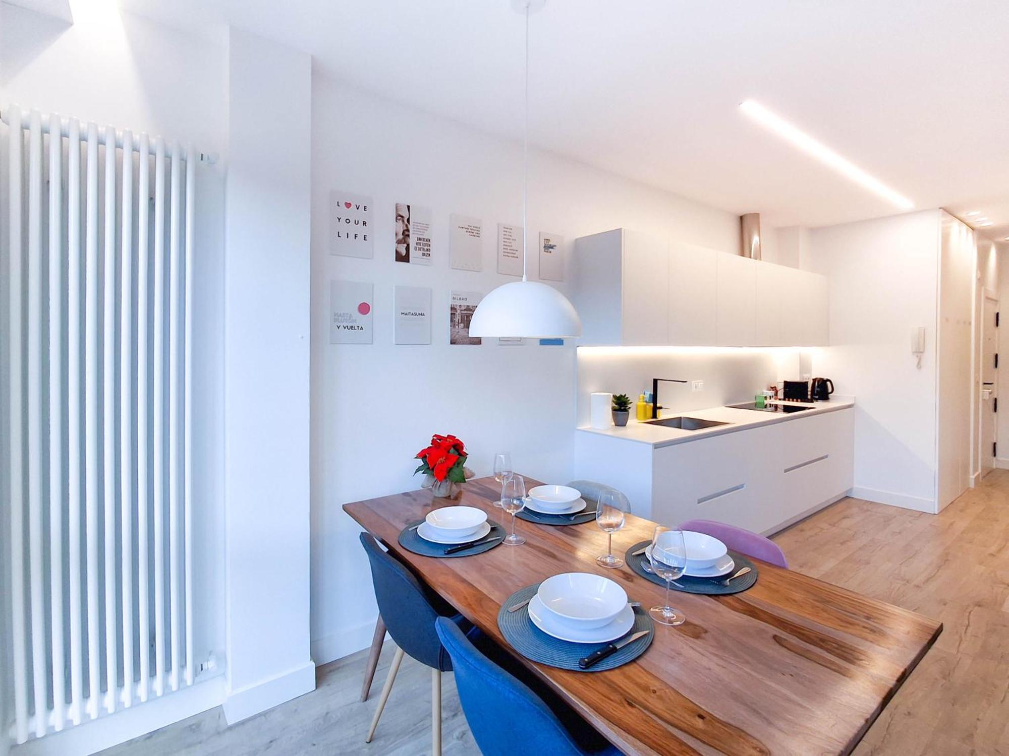 Akura Apartment, Con Aire Acondicionado Bilbao Eksteriør billede